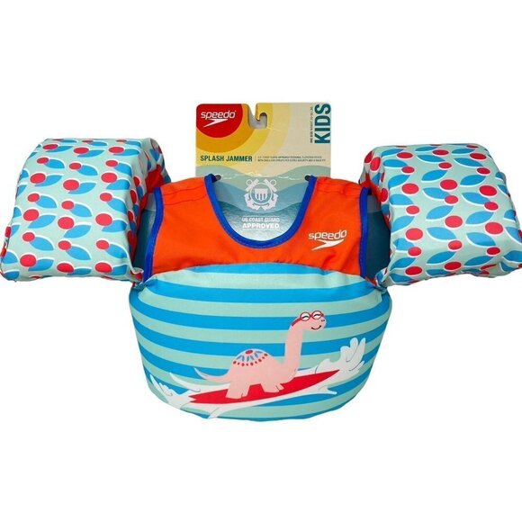 Speedo Splash Jammer Life Jacket Vest - Dino - Picture 2 of 6